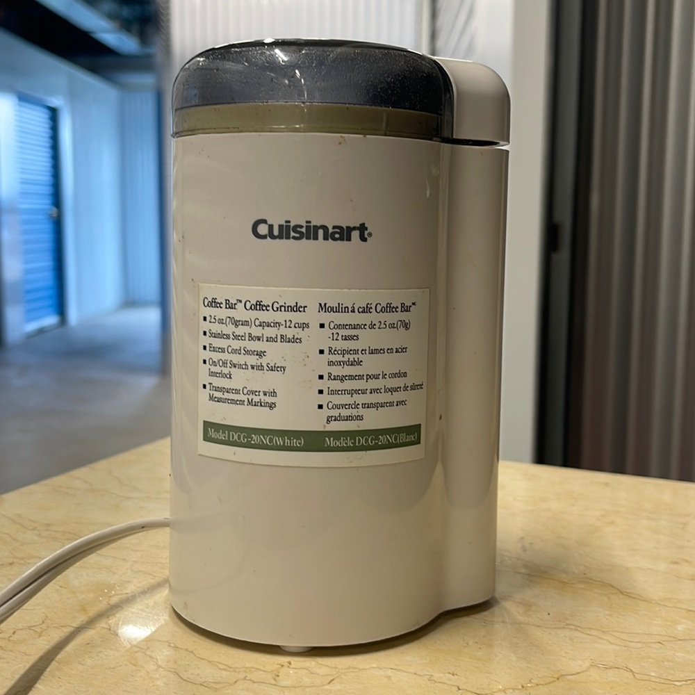 Cuisinart coffee grinder